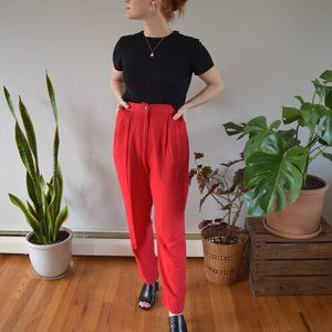 Vintage Red trousers
